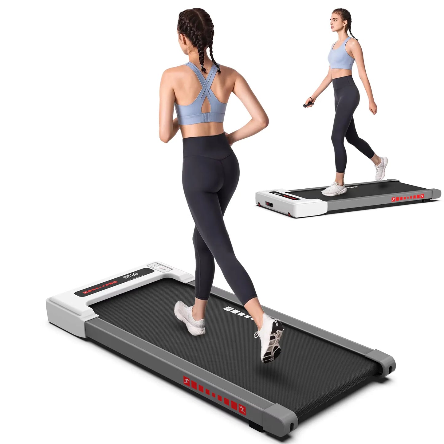 Compact DeskFit Treadmill