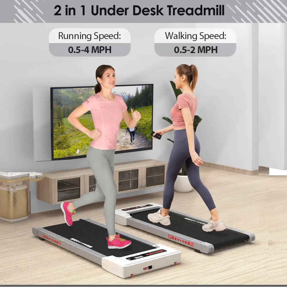 Compact DeskFit Treadmill