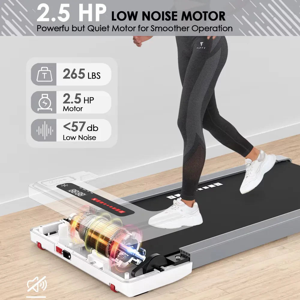 Compact DeskFit Treadmill